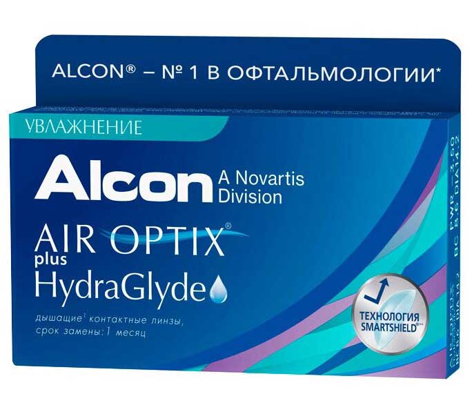 Контактные линзы AIR OPTIX plus HydraGlyde (6 pack) R 8,6 D -4,50 6 шт
Контактные линзы AIR OPTIX plus HydraGlyde (6 pack) R 8,6 D -4,50 6 шт