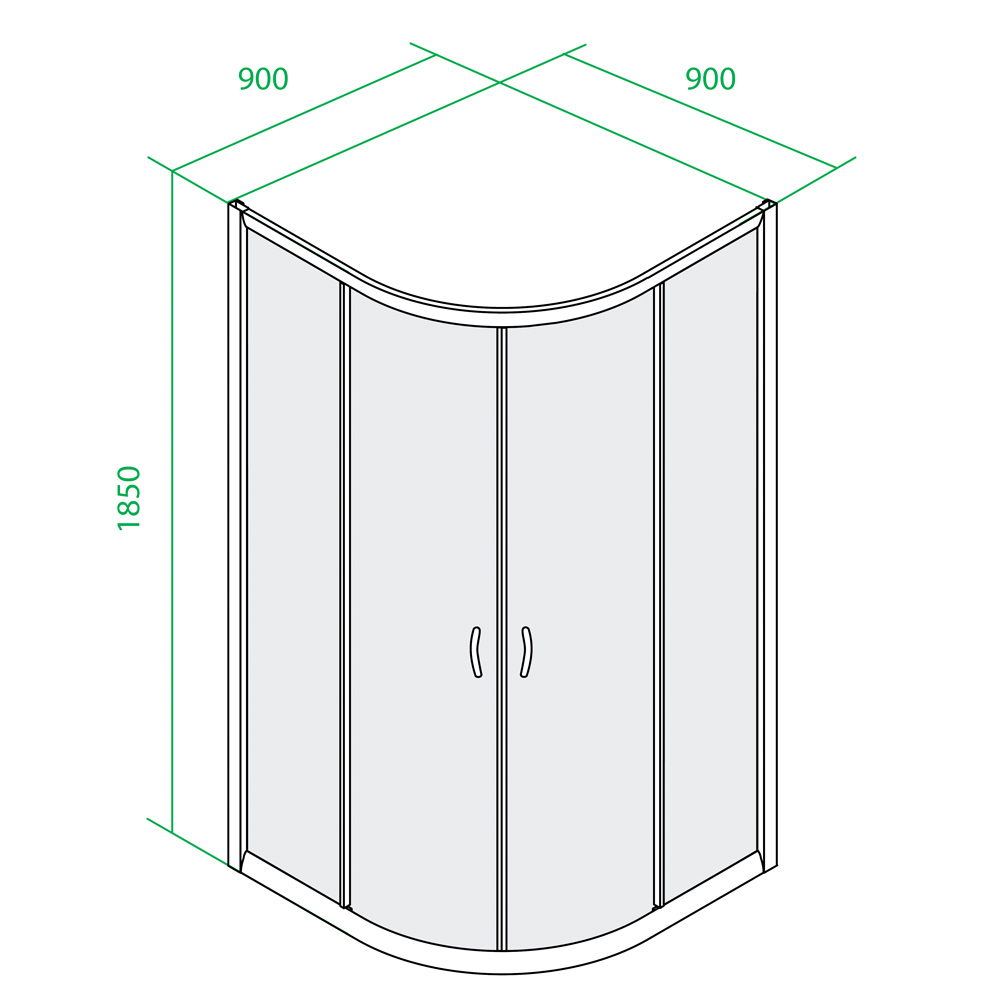 Двери душевые Iddis Glass TF90WL
Двери душевые Iddis Glass TF90WL