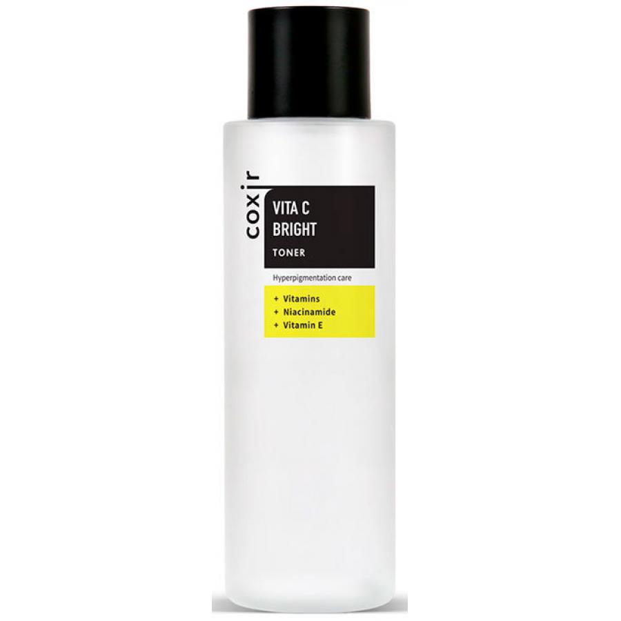 Тонер выравнивающий тон кожи с витамином С Coxir Vita C Bright Toner, 150мл
Тонер выравнивающий тон кожи с витамином С Coxir Vita C Bright Toner, 150мл