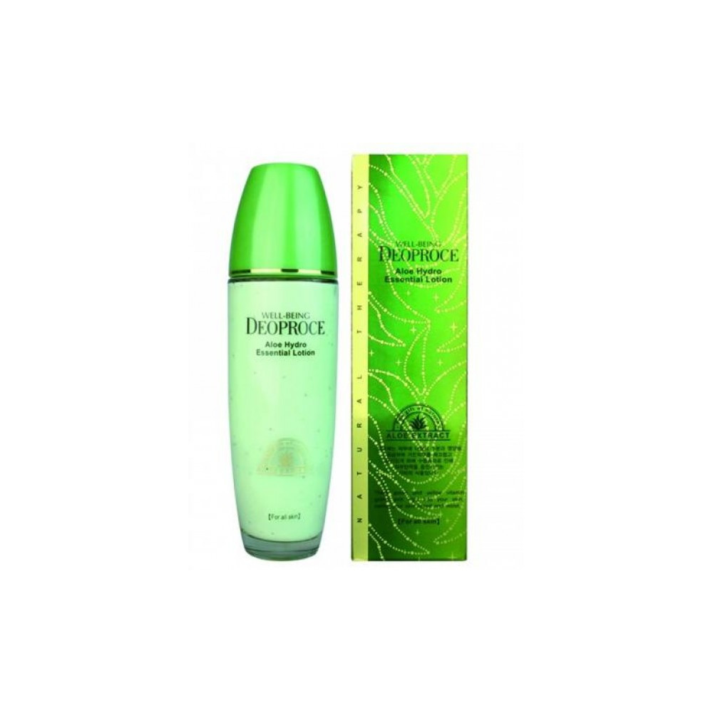 Лосьон для лица с экстрактом алоэ Well-Being Deoproce Aloe Hydro Essential Lotion 50мл
Лосьон для лица с экстрактом алоэ Well-Being Deoproce Aloe Hydro Essential Lotion 50мл
