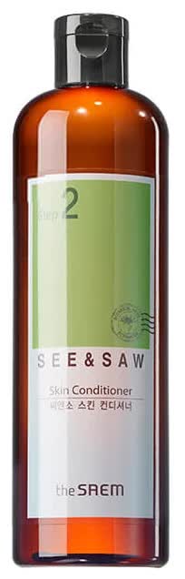 Лосьон-кондиционер для ухода за проблемной кожей лица The Saem See & Saw Skin Conditioner 500ml
Лосьон-кондиционер для ухода за проблемной кожей лица The Saem See & Saw Skin Conditioner 500ml