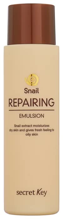 Восстанавливающая эмульсия с экстрактом слизи улитки Secret Key Snail Repairing Emulsion
Восстанавливающая эмульсия с экстрактом слизи улитки Secret Key Snail Repairing Emulsion