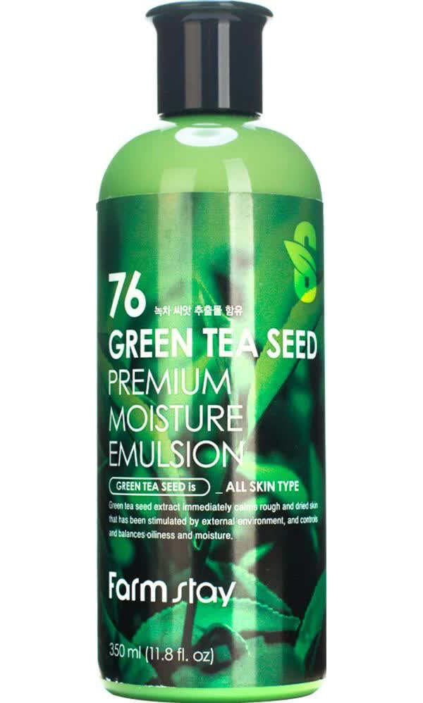 Эмульсия увлажняющая с семенами зеленого чая FarmStay Green Tea Seed Premium Moisture Emulsion 350 мл
Эмульсия увлажняющая с семенами зеленого чая FarmStay Green Tea Seed Premium Moisture Emulsion 350 мл