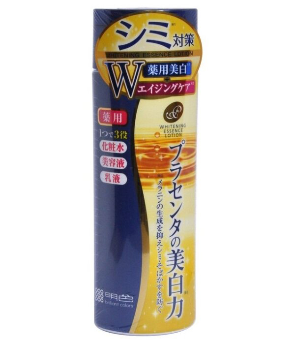 Meishoku Отбеливающий лосьон - эссенция с экстрактом плаценты, 190 мл
Meishoku Отбеливающий лосьон - эссенция с экстрактом плаценты, 190 мл