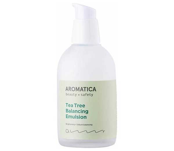 Балансирующая эмульсия AROMATICA с экстрактом чайного дерева Tea Tree Balancing Emulsion 100ml.
Балансирующая эмульсия AROMATICA с экстрактом чайного дерева Tea Tree Balancing Emulsion 100ml.