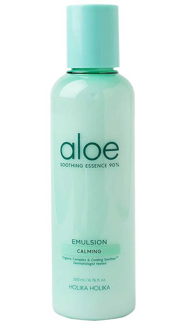 Увлажняющая эмульсия Holika Holika Aloe Soothing Essence 90% Emulsion
Увлажняющая эмульсия Holika Holika Aloe Soothing Essence 90% Emulsion