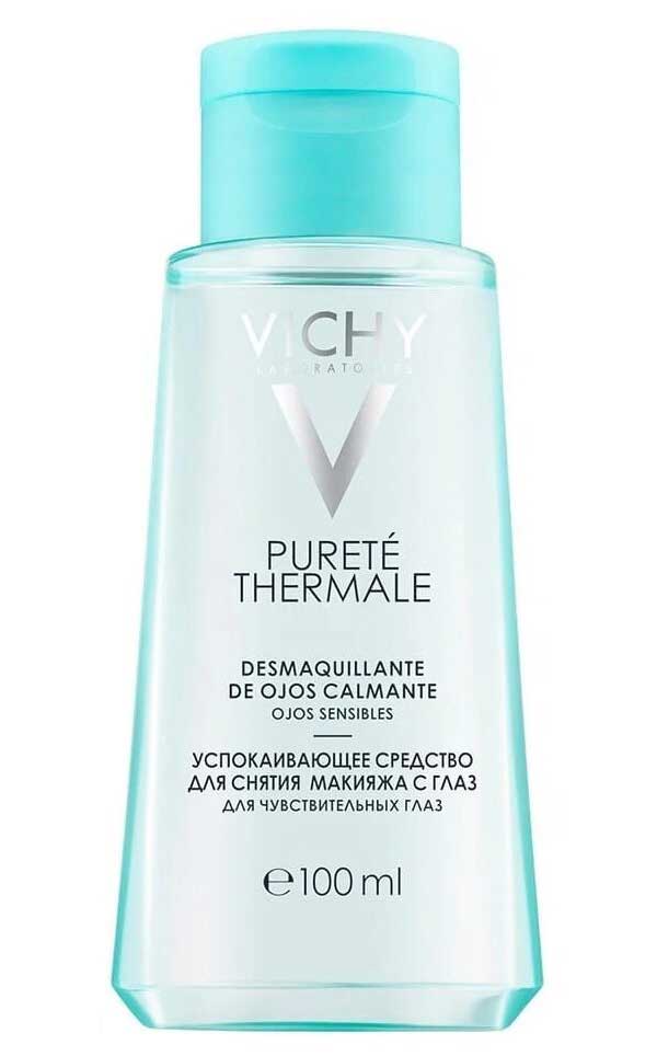 Успокаивающее средство для снятия макияжа с глаз PURETE THERMALE Vichy, 100 мл.
Успокаивающее средство для снятия макияжа с глаз PURETE THERMALE Vichy, 100 мл.
