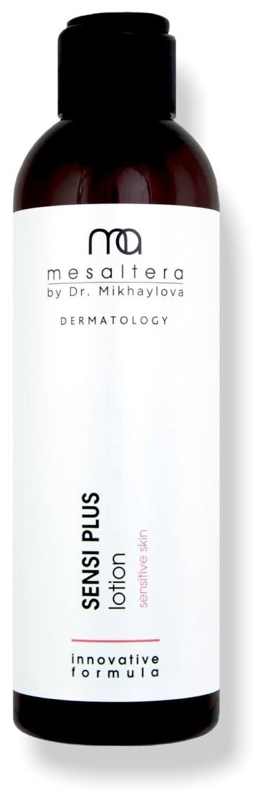 Успокаивающий лосьон для чувствительной и раздраженной кожи Sensi Plus Lotion Mesaltera by dr. Mikhaylova 200 мл
Успокаивающий лосьон для чувствительной и раздраженной кожи Sensi Plus Lotion Mesaltera by dr. Mikhaylova 200 мл