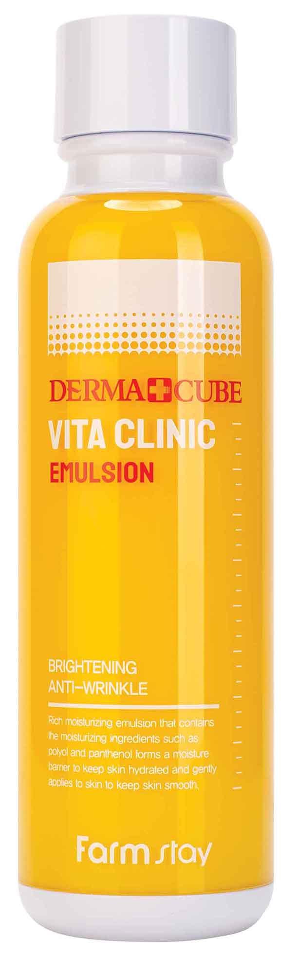 Увлажняющая эмульсия FarmStay с витаминами, 120мл
Увлажняющая эмульсия FarmStay с витаминами, 120мл