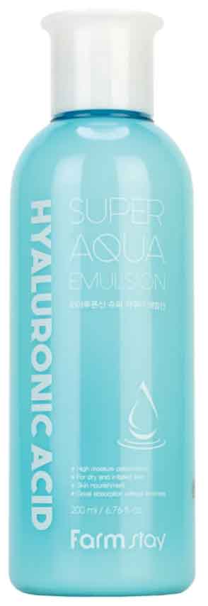 Суперувлажняющая эмульсия FarmStay с гиалуроновой кислотой, 200мл
Суперувлажняющая эмульсия FarmStay с гиалуроновой кислотой, 200мл
