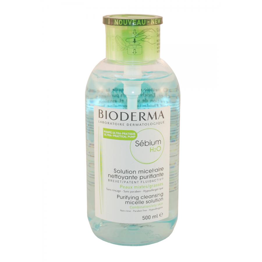 Мицеллярная вода для лица Bioderma Sebium Себиум H2O, 500 мл, очищающая
Мицеллярная вода для лица Bioderma Sebium Себиум H2O, 500 мл, очищающая