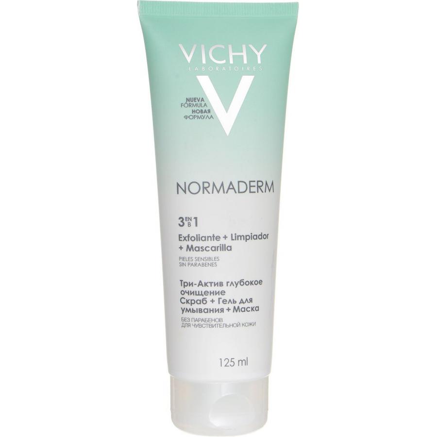 Глубокое очищение 3в1гель /скраб/маска Vichy Normaderm Tri-Activ, 125 мл
Глубокое очищение 3в1гель /скраб/маска Vichy Normaderm Tri-Activ, 125 мл