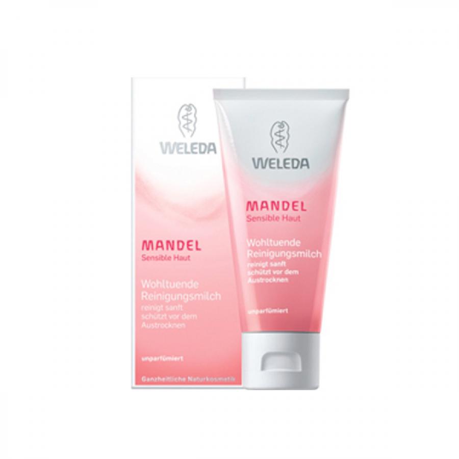 Молочко для снятия макияжа Weleda Миндаль, 75 мл, деликатное очищающее
Молочко для снятия макияжа Weleda Миндаль, 75 мл, деликатное очищающее