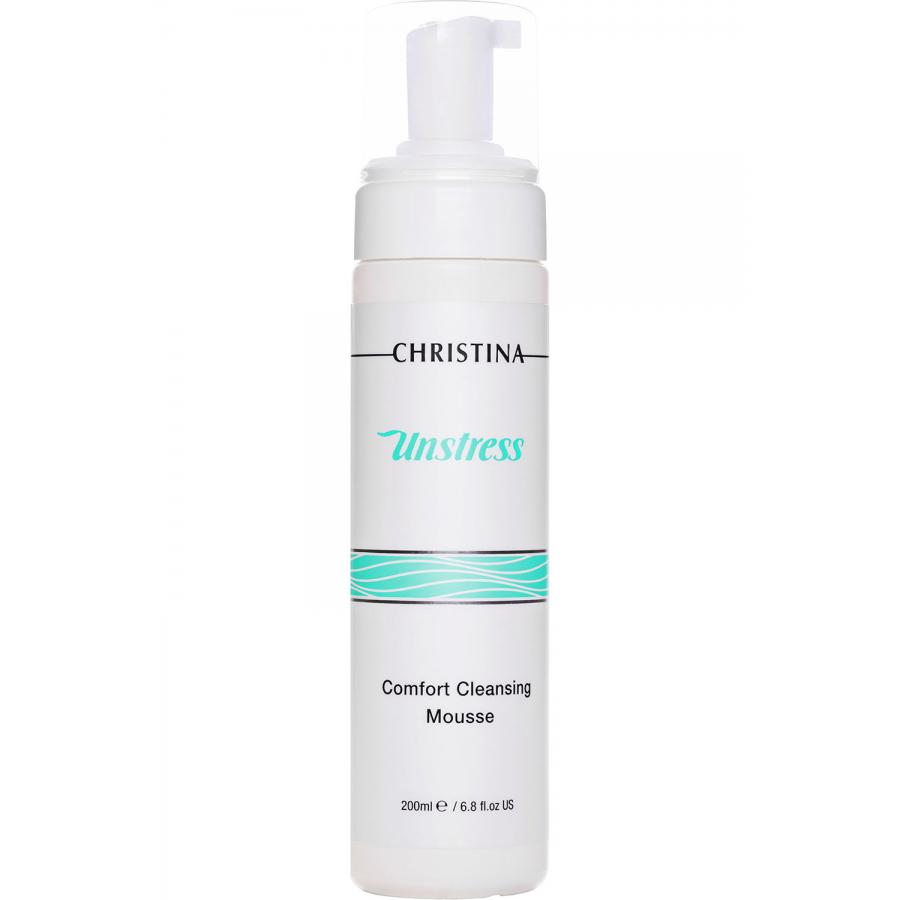 Очищаюший мусс для лица Christina Unstress Comfort Cleansing Mousse, 200 мл
Очищаюший мусс для лица Christina Unstress Comfort Cleansing Mousse, 200 мл
