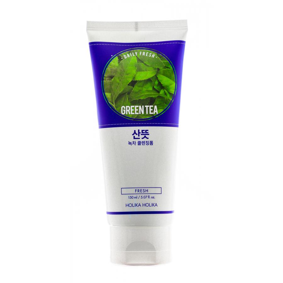 Очищающая пенка для лица Holika Holika Дэйли Фреш, зеленый чай, для проблемной кожи, 150 мл
Очищающая пенка для лица Holika Holika Дэйли Фреш, зеленый чай, для проблемной кожи, 150 мл