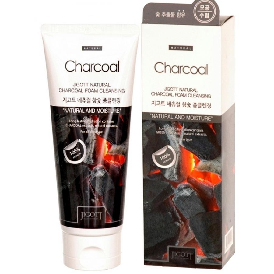 Очищающая пенка для лица с углём Jigott Face, 180 мл
Очищающая пенка для лица с углём Jigott Face, 180 мл