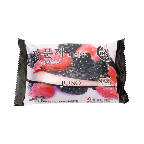 Мыло с отшелушивающим эффектом с малиной Juno Rubus Coreanus Peeling Soap, 150гр
Мыло с отшелушивающим эффектом с малиной Juno Rubus Coreanus Peeling Soap, 150гр