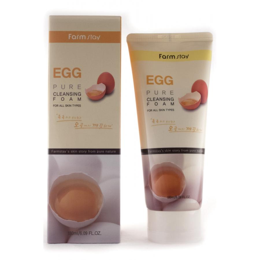 Очищающая пенка с яичным экстрактом FarmStay Egg Pure Cleansing Foam, 180мл
Очищающая пенка с яичным экстрактом FarmStay Egg Pure Cleansing Foam, 180мл