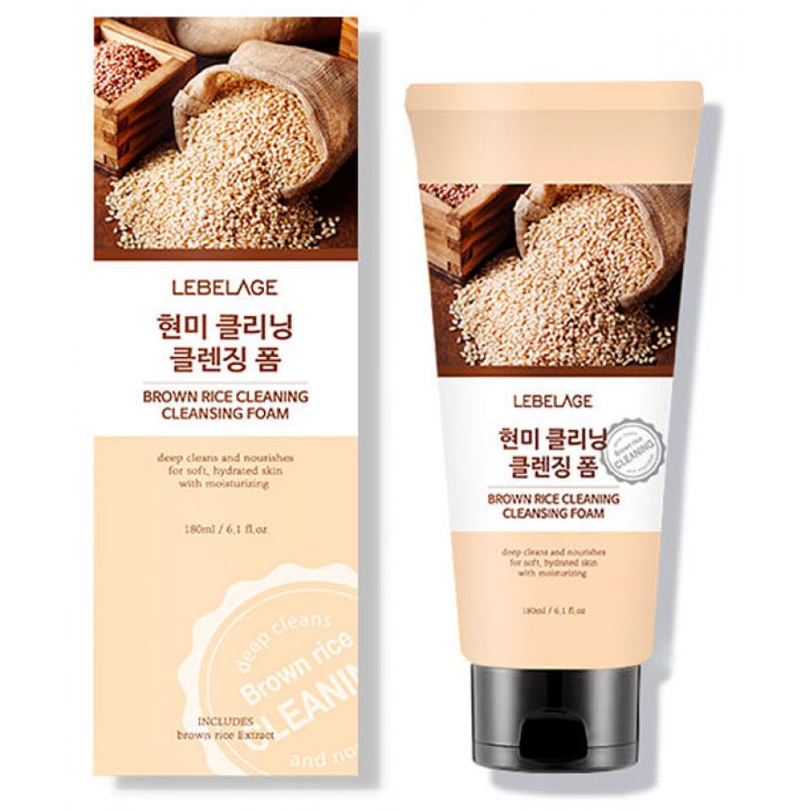 Пенка для умывания Lebelage Brown Rice Cleaning Cleansing Foam, 180мл
Пенка для умывания Lebelage Brown Rice Cleaning Cleansing Foam, 180мл