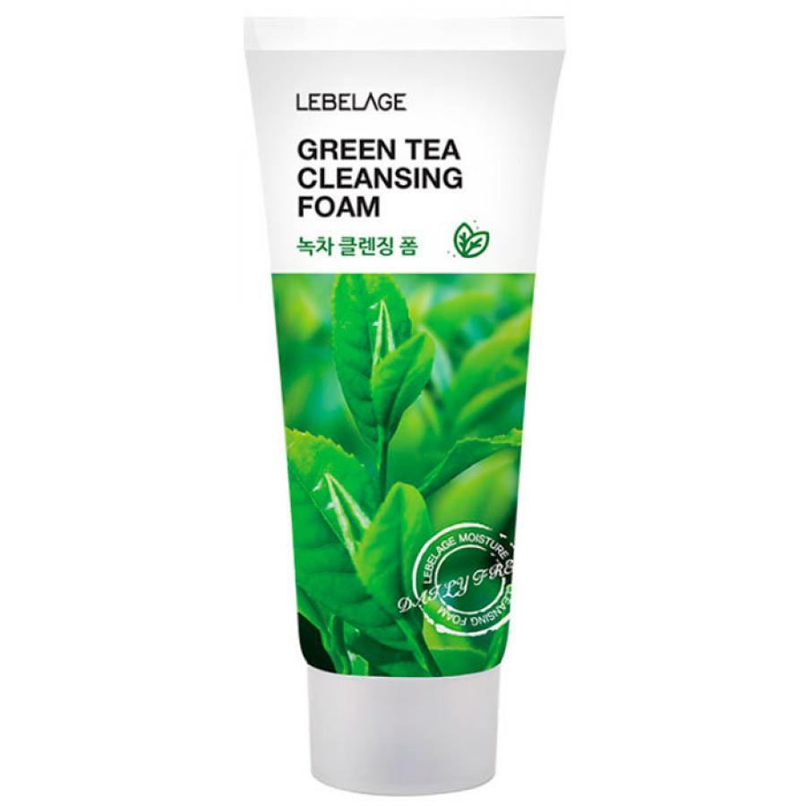 Пенка для умывания с экстрактом зеленого чая Lebelage Green Tea Cleansing Foam, 100мл
Пенка для умывания с экстрактом зеленого чая Lebelage Green Tea Cleansing Foam, 100мл