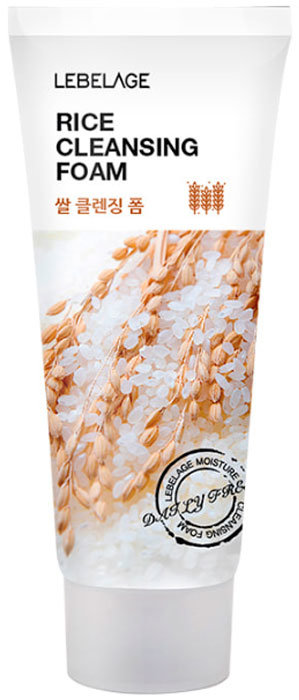 Пенка для умывания с экстрактом риса Lebelage Rice Cleansing Foam, 100мл
Пенка для умывания с экстрактом риса Lebelage Rice Cleansing Foam, 100мл