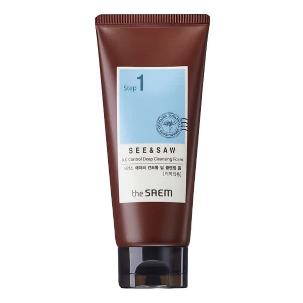 Пенка контроль чистоты и жирности The Saem See & Saw AC Control Deep Cleansing Foam 120мл
Пенка контроль чистоты и жирности The Saem See & Saw AC Control Deep Cleansing Foam 120мл