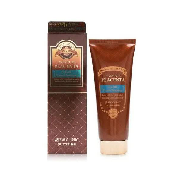 Омолаживающая пенка для умывания с экстрактом плаценты 3W Clinic Premium Placenta Clear Foam Cleansing
Омолаживающая пенка для умывания с экстрактом плаценты 3W Clinic Premium Placenta Clear Foam Cleansing