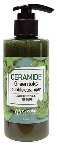 Пенка кислородная для умывания Eyenlip Ceramide Green Toks Bubble Cleanser 200мл
Пенка кислородная для умывания Eyenlip Ceramide Green Toks Bubble Cleanser 200мл
