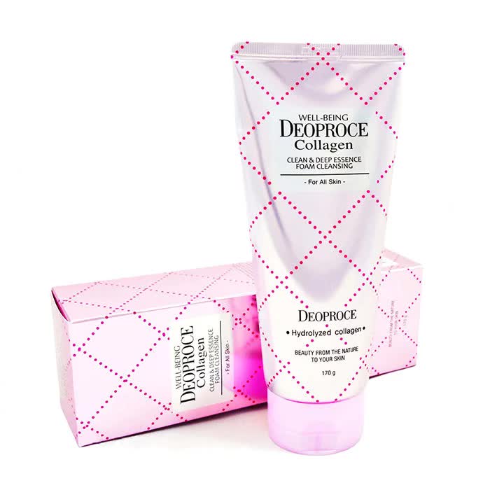 Пенка для умывания Deoproce Cleanbello Collagen Essential Clean & Deep Foam Cleansing 170 г
Пенка для умывания Deoproce Cleanbello Collagen Essential Clean & Deep Foam Cleansing 170 г