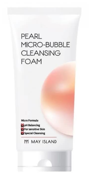 Пенка для умывания May Island Pearl Micro-Bubble Cleansing Foam 120 мл
Пенка для умывания May Island Pearl Micro-Bubble Cleansing Foam 120 мл