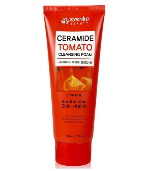 Пенка для умывания с керамидами и томатом Eyenlip Ceramide Tomato Cleansing Foam, 100 мл
Пенка для умывания с керамидами и томатом Eyenlip Ceramide Tomato Cleansing Foam, 100 мл