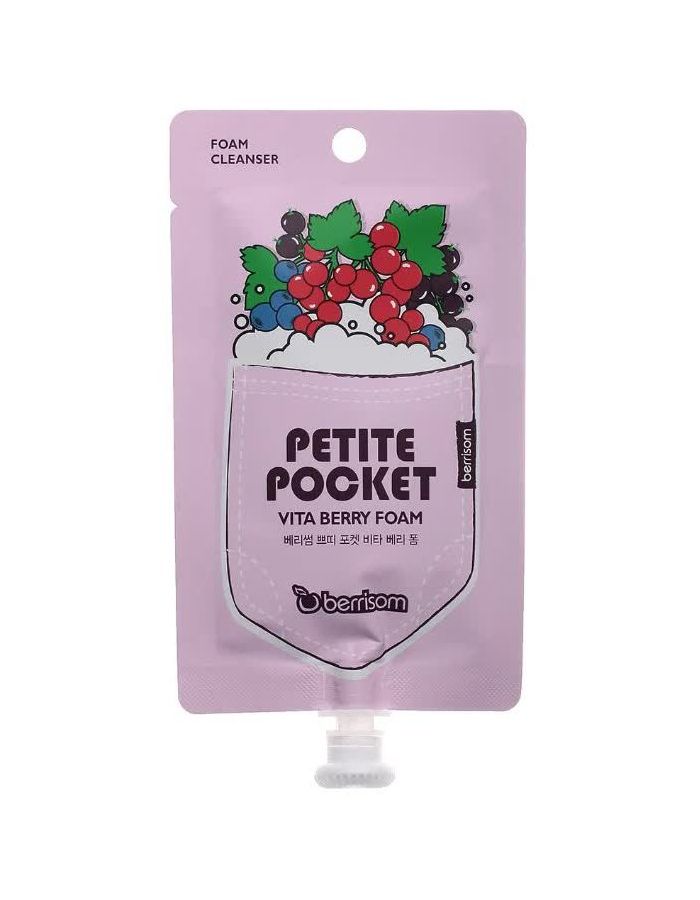 Пенка для умывания Petite Pocket vita berry foam 30гр
Пенка для умывания Petite Pocket vita berry foam 30гр