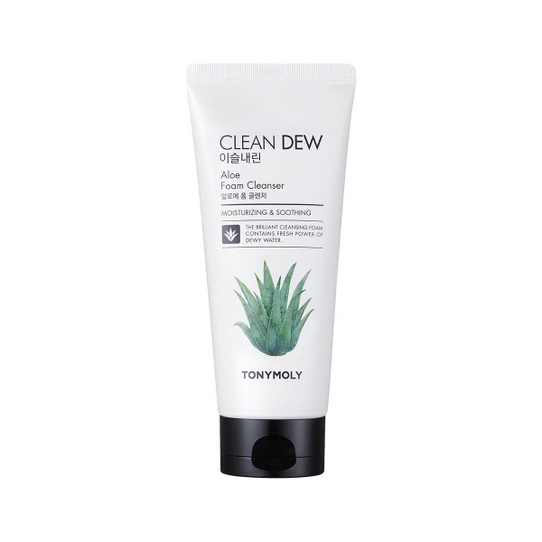 TONYMOLY Очищающая пенка для умывания с экстрактом алоэ вера CLEAN DEW Aloe Foam Cleanser, 180мл
TONYMOLY Очищающая пенка для умывания с экстрактом алоэ вера CLEAN DEW Aloe Foam Cleanser, 180мл