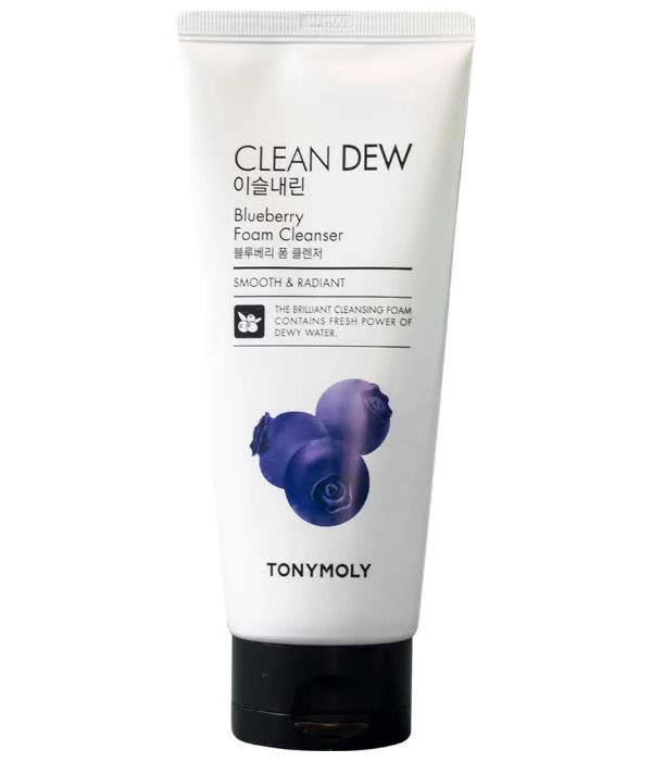TONYMOLY Очищающая пенка для умывания с экстрактом черники CLEAN DEW Blueberry Foam Cleanser, 180мл
TONYMOLY Очищающая пенка для умывания с экстрактом черники CLEAN DEW Blueberry Foam Cleanser, 180мл