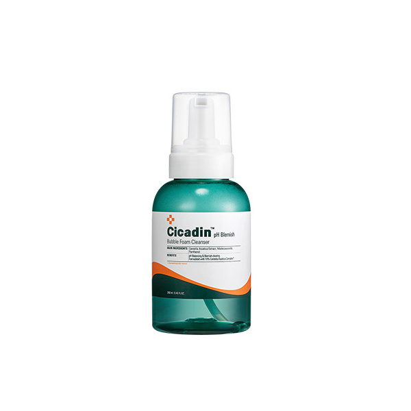 Очищающая пузырьковая пенка с центеллой MISSHA Cicadin pH Blemish Bubble Foam Cleanser 250мл
Очищающая пузырьковая пенка с центеллой MISSHA Cicadin pH Blemish Bubble Foam Cleanser 250мл