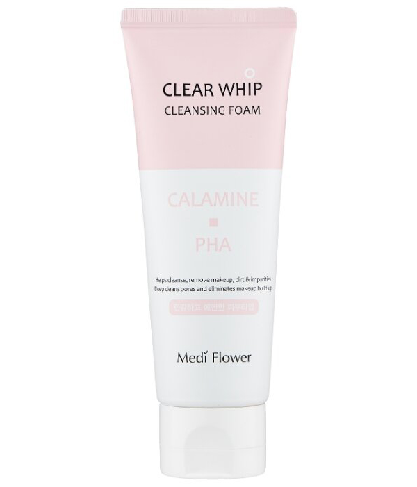 Medi Flower Минеральная пенка для умывания с каламином и PHA кислотами Clear Whip Cleansing Foam Calamine PHA, 120 мл
Medi Flower Минеральная пенка для умывания с каламином и PHA кислотами Clear Whip Cleansing Foam Calamine PHA, 120 мл