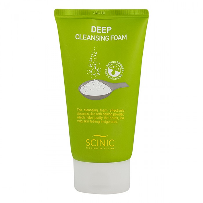 SCINIC Пенка для очищения пор Deep Cleansing Foam 150мл
SCINIC Пенка для очищения пор Deep Cleansing Foam 150мл