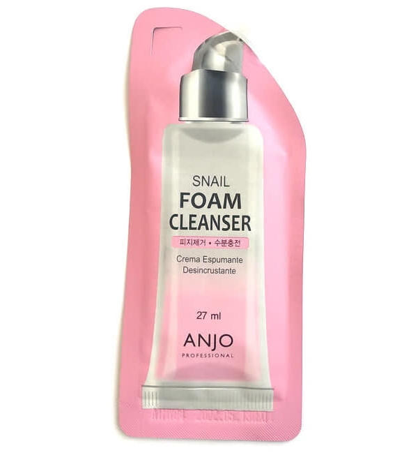 Пенка для умывания ANJO Professional Snail Foam Cleanser с экстрактом муцина улитки, 27 гр
Пенка для умывания ANJO Professional Snail Foam Cleanser с экстрактом муцина улитки, 27 гр