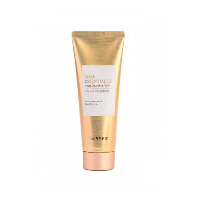 Пенка для умывания The Saem Snail Essential EX Deep Cleansing Foam 150 ml
Пенка для умывания The Saem Snail Essential EX Deep Cleansing Foam 150 ml