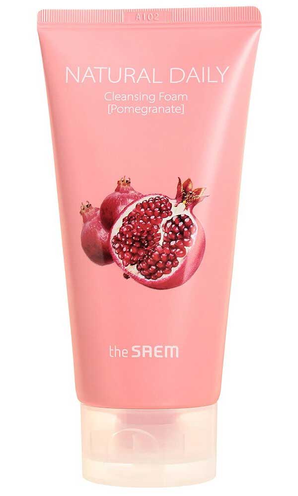 Пенка для умывания The Saem Natural Daily Cleansing Foam Pomegranate
Пенка для умывания The Saem Natural Daily Cleansing Foam Pomegranate
