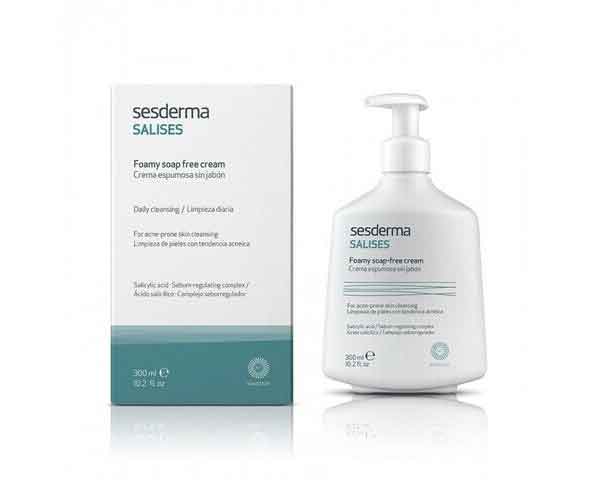 Пенящийся крем для умывания Sesderma Salises, 300 мл
Пенящийся крем для умывания Sesderma Salises, 300 мл