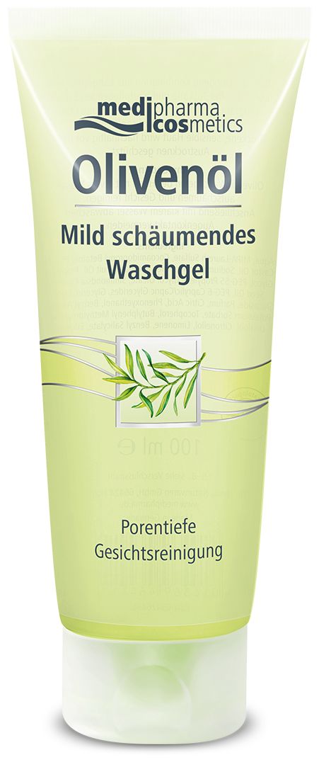Пенящийся гель для умывания Medipharma cosmetics Oliven, 100 мл
Пенящийся гель для умывания Medipharma cosmetics Oliven, 100 мл