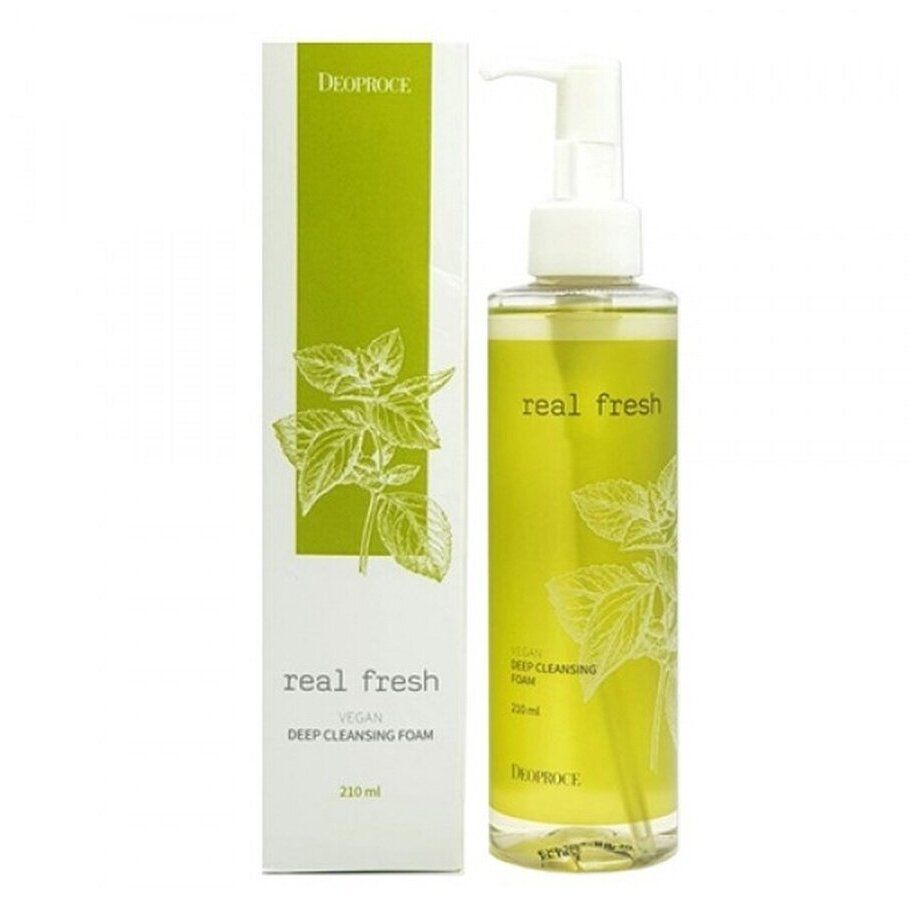 Пенка для глубокого очищения кожи лица Deoproce с растительными экстрактами
Пенка для глубокого очищения кожи лица Deoproce с растительными экстрактами