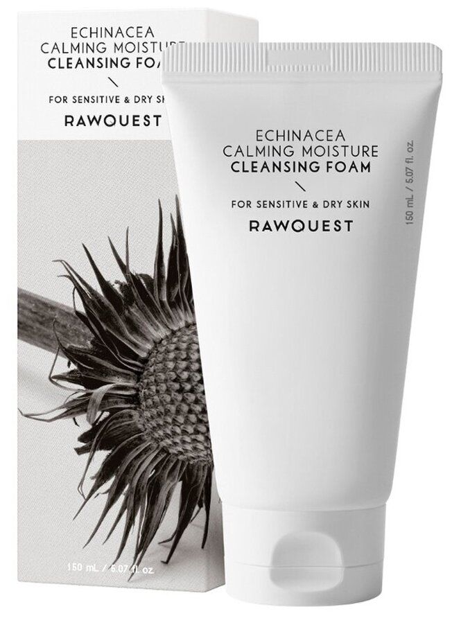 Увлажняющая пенка для лица RAWQUEST с экстрактом эхинацеи
Увлажняющая пенка для лица RAWQUEST с экстрактом эхинацеи