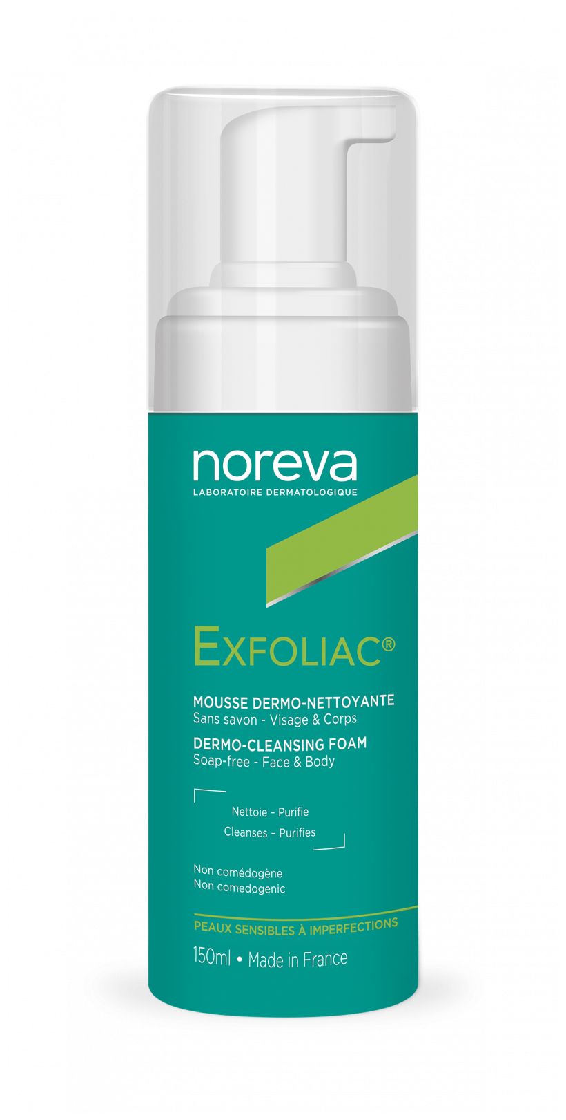 Очищающая пенка для лица Noreva Exfoliac флакон с помп 150 мл
Очищающая пенка для лица Noreva Exfoliac флакон с помп 150 мл