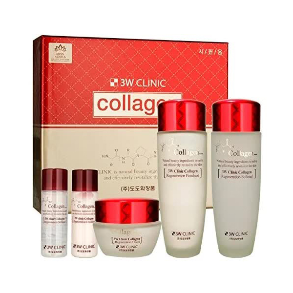 Набор для ухода за лицом 3W Clinic Collagen Skin Care 3 Items Set
Набор для ухода за лицом 3W Clinic Collagen Skin Care 3 Items Set