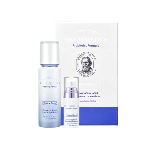 Набор из сывороток для лица с пробиотиками Holika Holika Mechnikov’s Probiotics Formula Renewing Serum
Набор из сывороток для лица с пробиотиками Holika Holika Mechnikov’s Probiotics Formula Renewing Serum