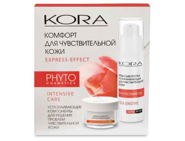 Подарочный набор Кора "Комфорт для чувствительной кожи"
Подарочный набор Кора "Комфорт для чувствительной кожи"
