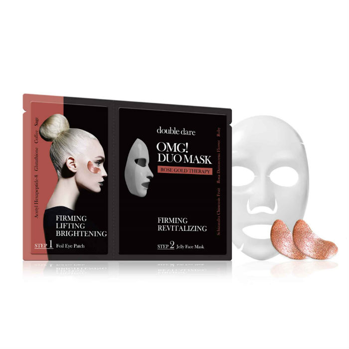 Двухкомпонентный комплекс Double Dare OMG! «DUO Упругость и ревитализация» из маски и патчей
Двухкомпонентный комплекс Double Dare OMG! «DUO Упругость и ревитализация» из маски и патчей
