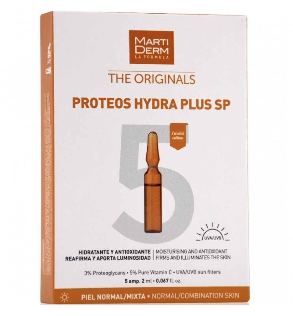 Ампулы Martiderm «Протеос Гидра Плюс SP» 5x2 мл
Ампулы Martiderm «Протеос Гидра Плюс SP» 5x2 мл